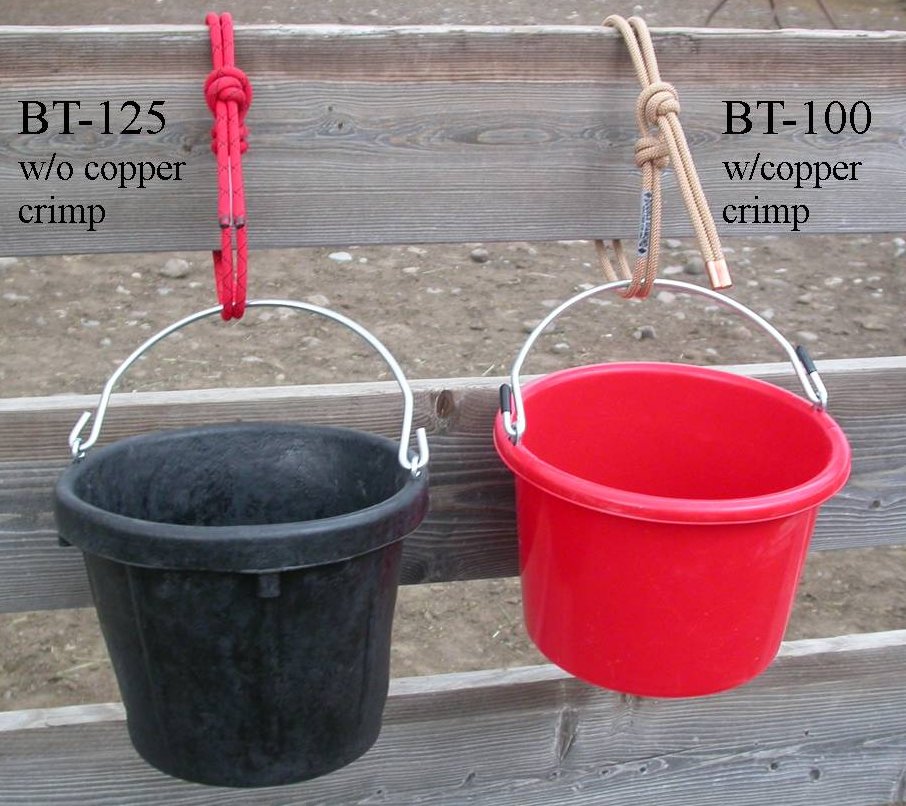 Bucket Ties by Double Diamond Halter Co